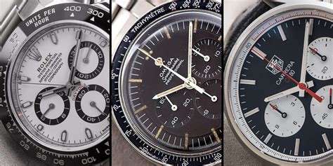 omega speedmaster vs tag heuer carrera|daytona vs Speedmaster.